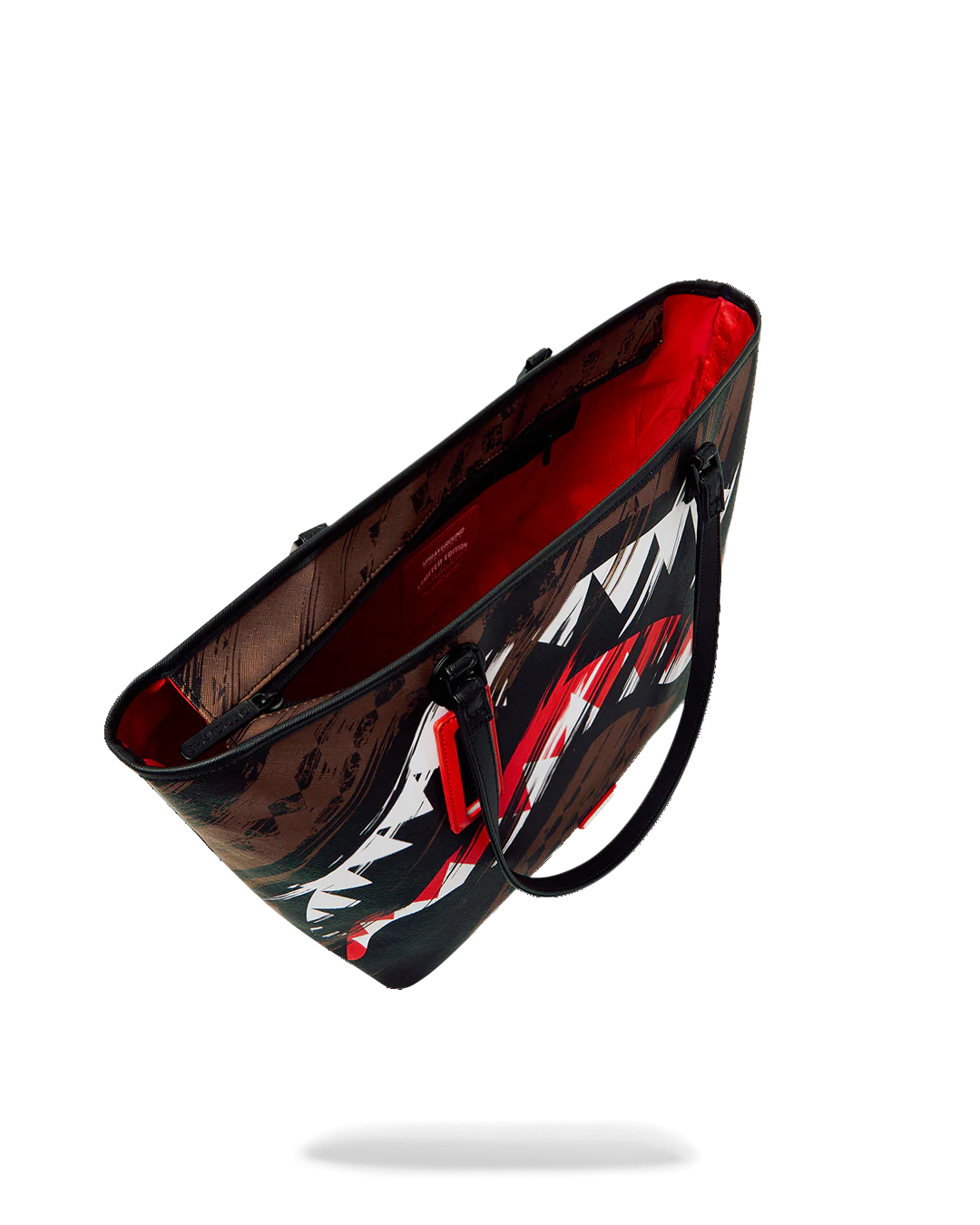 SPRAYGROUND T8907  SHOPPING BAG SMEARED GRUNGE TOTE