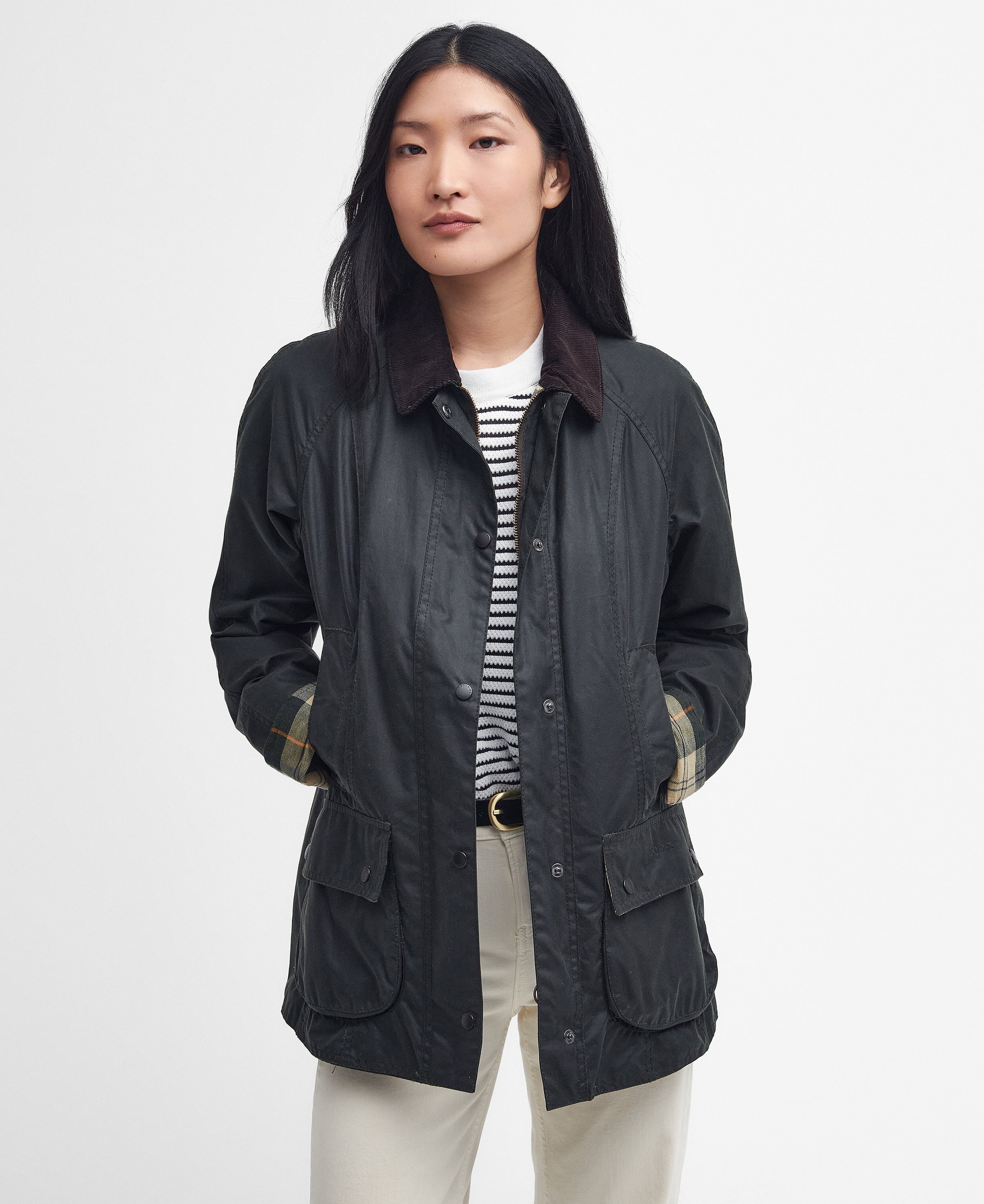 BARBOUR LWX0667SG91 BEADNELL WAX JACKET