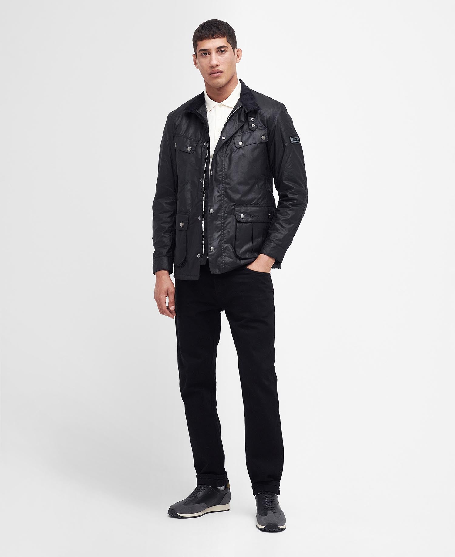 BARBOUR MWX0337BK91 DUKE WAX JACKET - Atelier Fratelli Carbè