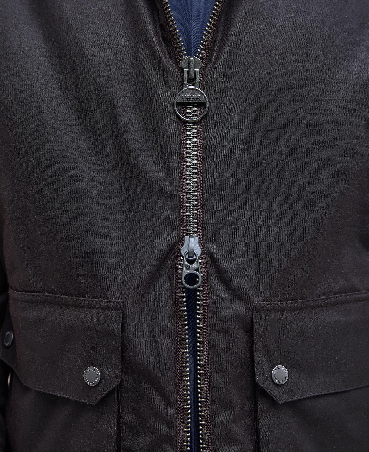 BARBOUR MWX2384RU91 LUTLAW HARRINGTON WAX JACKET - Atelier Fratelli Carbè