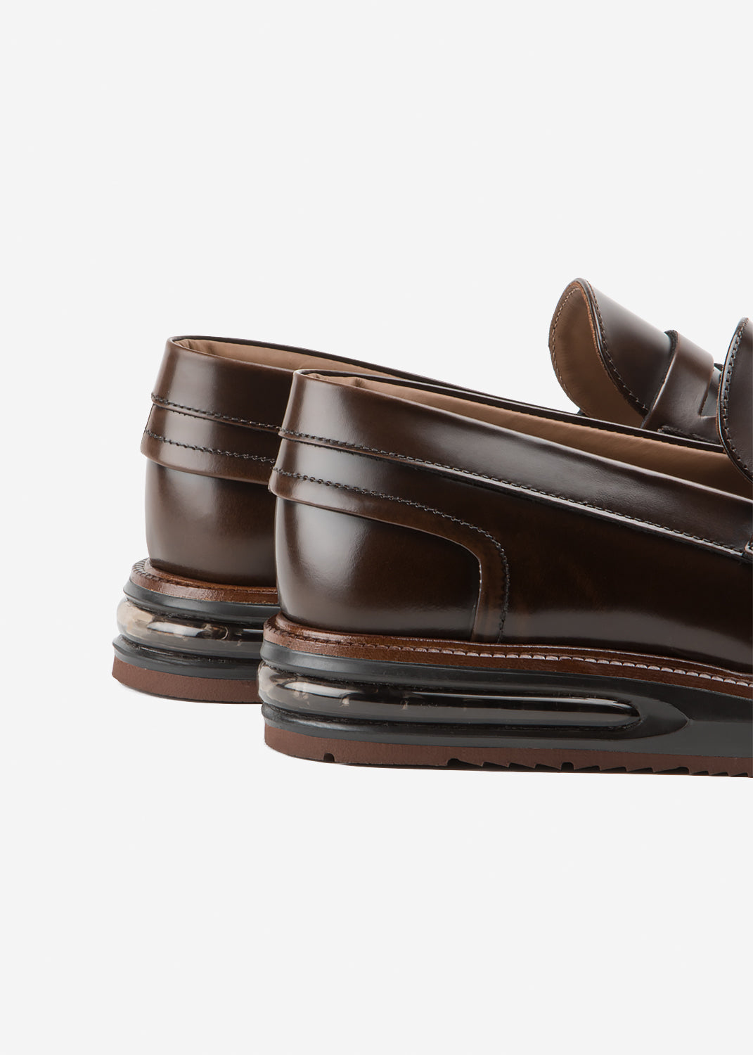 BARLEYCORN UW20A8890MBC82B  LOAFER Air Mocassin Brown Leather - Atelier Fratelli Carbè