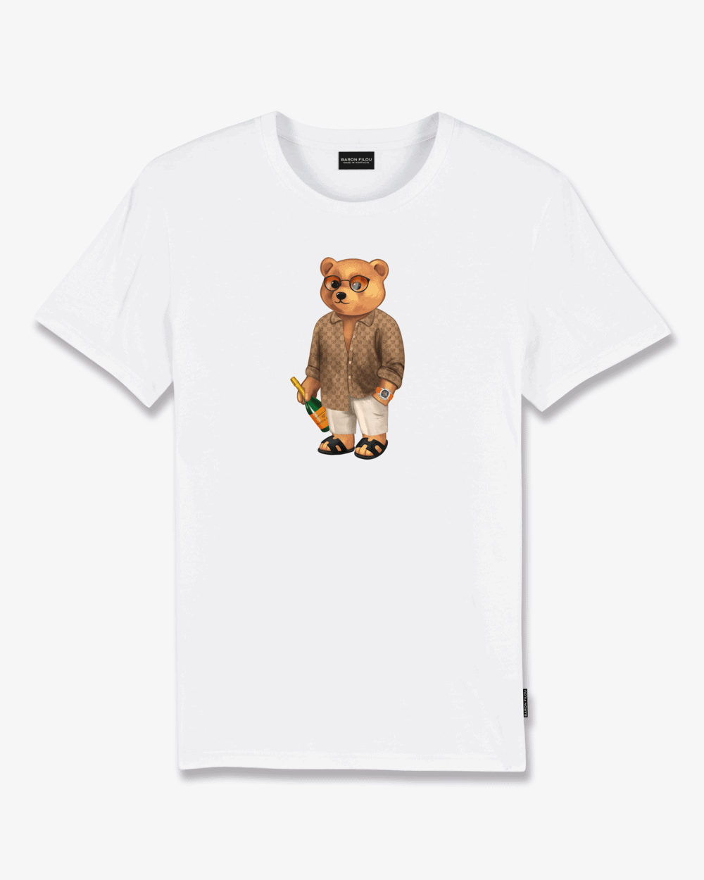 BARON FILOU FILOU CXVIII-TS 02  T-SHIRT FILOU CXVIII ORGANIC T-SHIRT The Champagne Yachtie - Atelier Fratelli Carbè