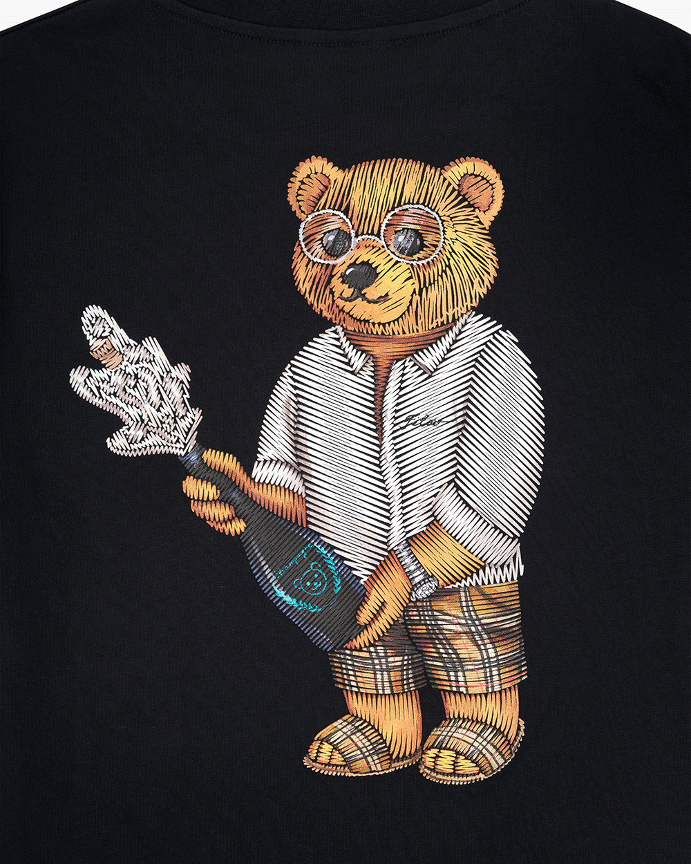 BARON FILOU FILOU CXIV-TSEMB 05  T-SHIRT FILOU CXIV ORGANIC T-SHIRT The Chapagne Splasher - Atelier Fratelli Carbè