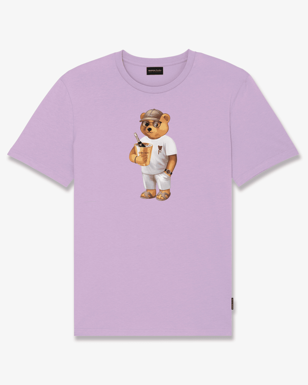 BARON FILOU FILOU CXXIII-TS 35  T-SHIRT FILOU CXXIII ORGANIC T-SHIRT The Beach Club King - Atelier Fratelli Carbè