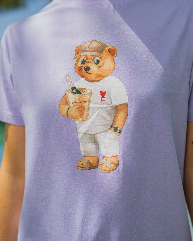 BARON FILOU FILOU CXXIII-TS 35  T-SHIRT FILOU CXXIII ORGANIC T-SHIRT The Beach Club King - Atelier Fratelli Carbè