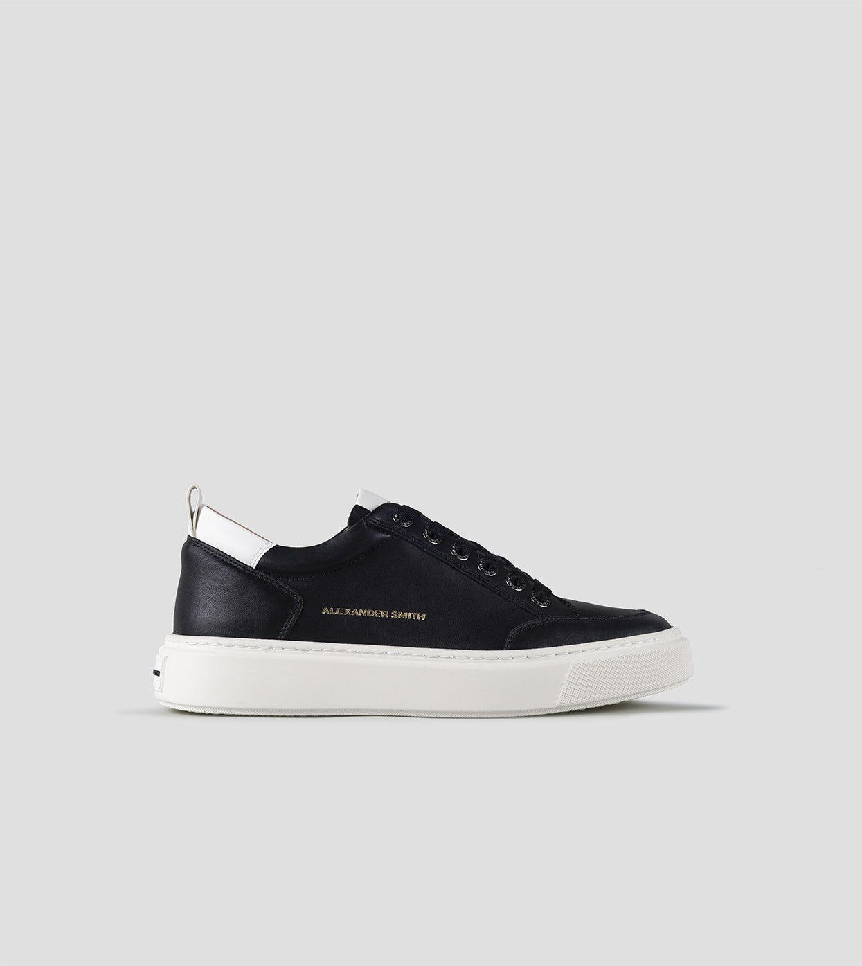 ALEXANDER SMITH ASBCBDM 3298BWT  SNEAKER BOND MAN BLACK WHITE