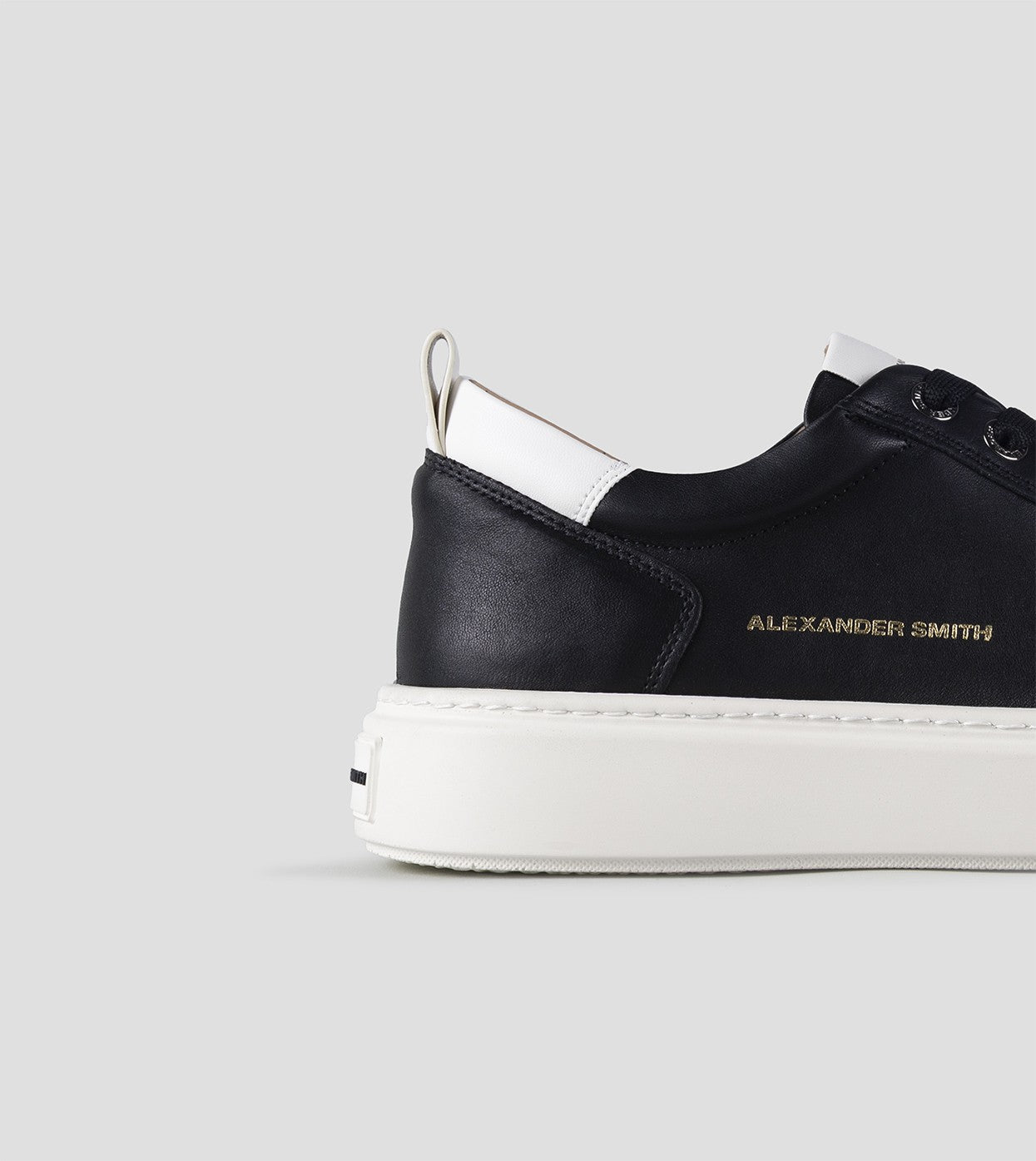 ALEXANDER SMITH ASBCBDM 3298BWT  SNEAKER BOND MAN BLACK WHITE