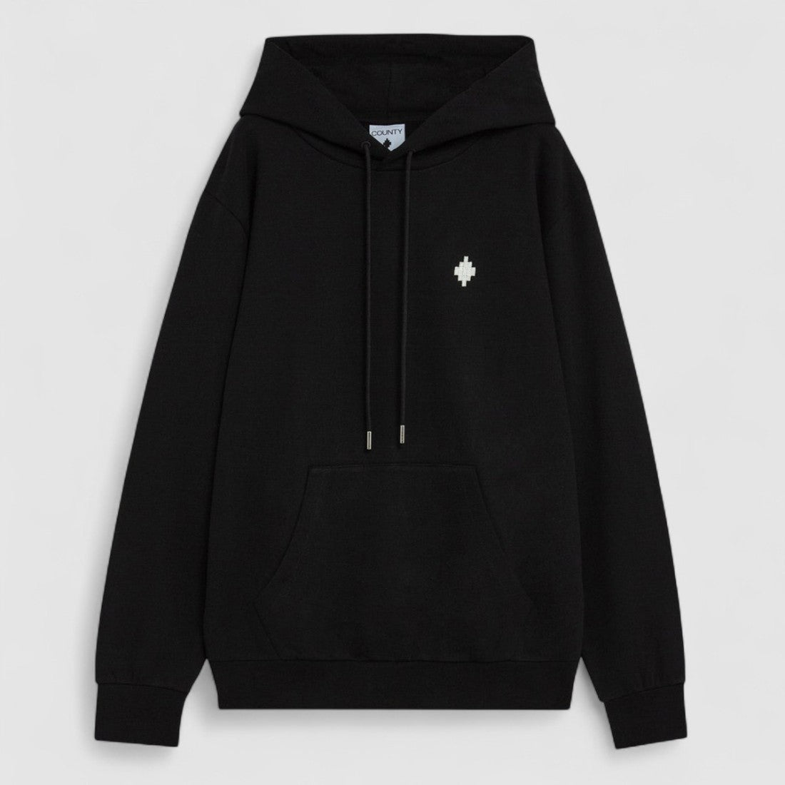 COUNTY OF MILAN F5CAMA HS011 110  HOODIE STAMPA DIETRO - Atelier Fratelli Carbè