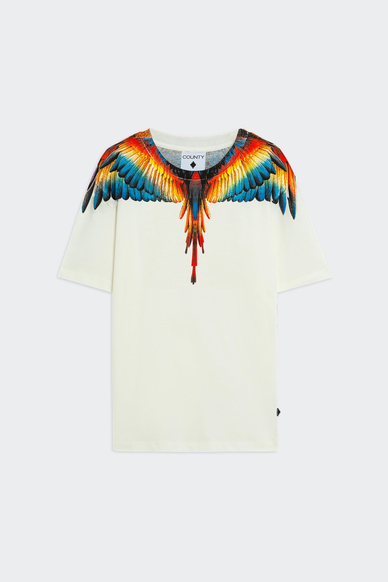 COUNTY OF MILAN F5CAMA TH023 013  T-SHIRT M.C. ACQUILA ROSSA - Atelier Fratelli Carbè