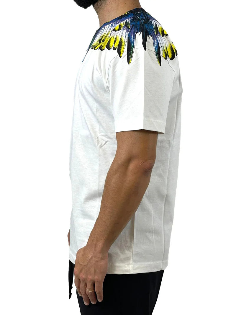 COUNTY OF MILAN F5CAMA TH029 013  T-SHIRT M.C. ACQUILA  BLU - Atelier Fratelli Carbè