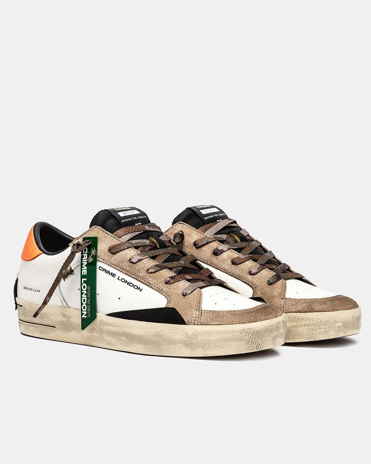 CRIME LONDON 11106AA8 10  SK8 DELUXE BURNT CAMO - Atelier Fratelli Carbè