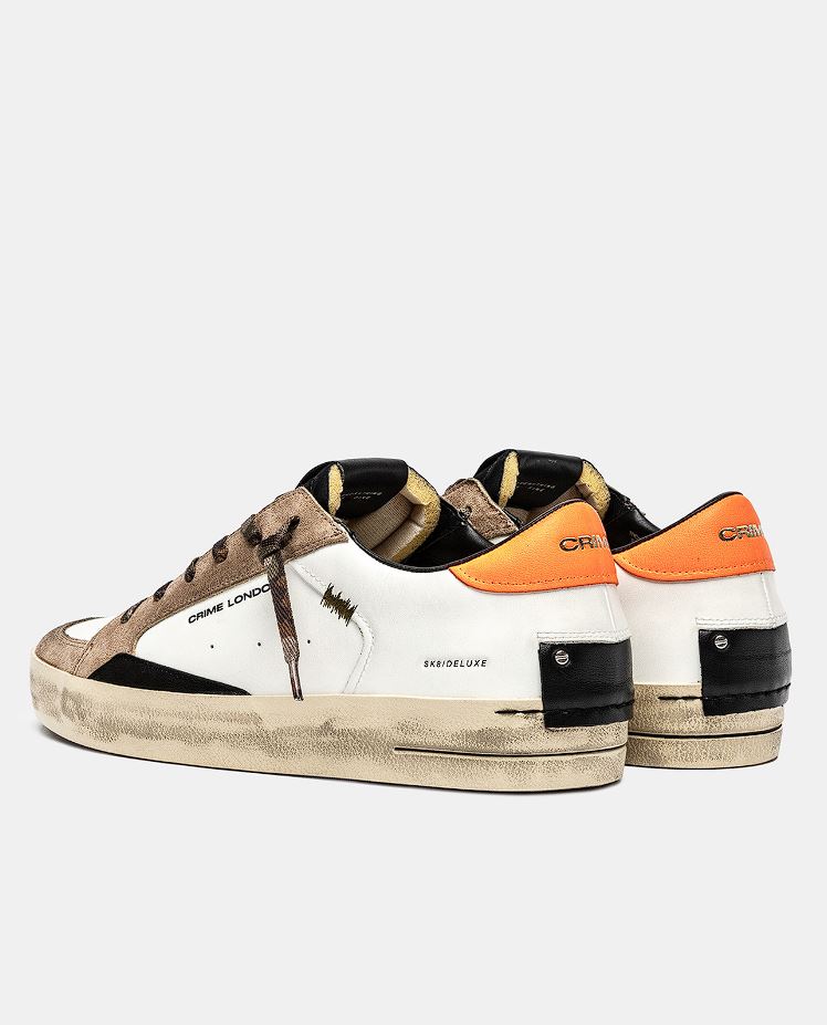 CRIME LONDON 11106AA8 10  SK8 DELUXE BURNT CAMO - Atelier Fratelli Carbè
