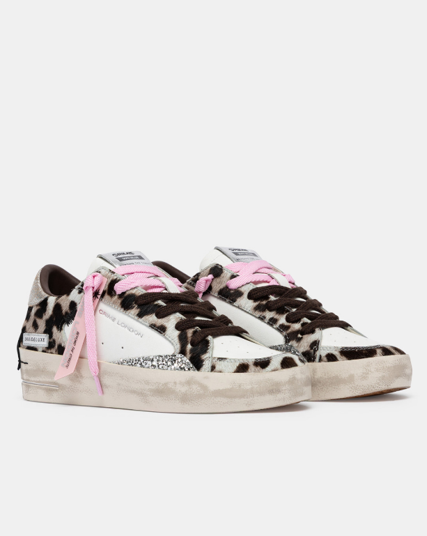 CRIME LONDON SKATE 23151AA9.68 SNEAKER PINK HYENA by CRIME LONDON