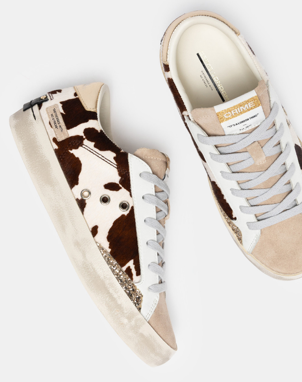CRIME LONDON DISTRESSED 23003AA9.68 SNEAKER COWGIRL by CRIME LONDON