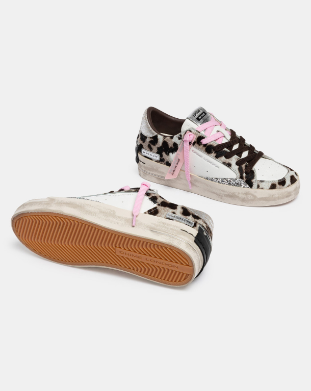 CRIME LONDON SKATE 23151AA9.68 SNEAKER PINK HYENA by CRIME LONDON