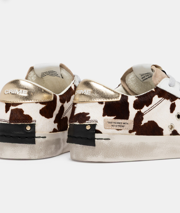 CRIME LONDON DISTRESSED 23003AA9.68 SNEAKER COWGIRL by CRIME LONDON