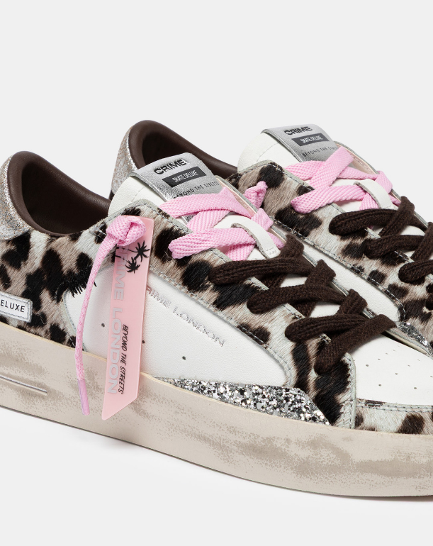 CRIME LONDON SKATE 23151AA9.68 SNEAKER PINK HYENA by CRIME LONDON