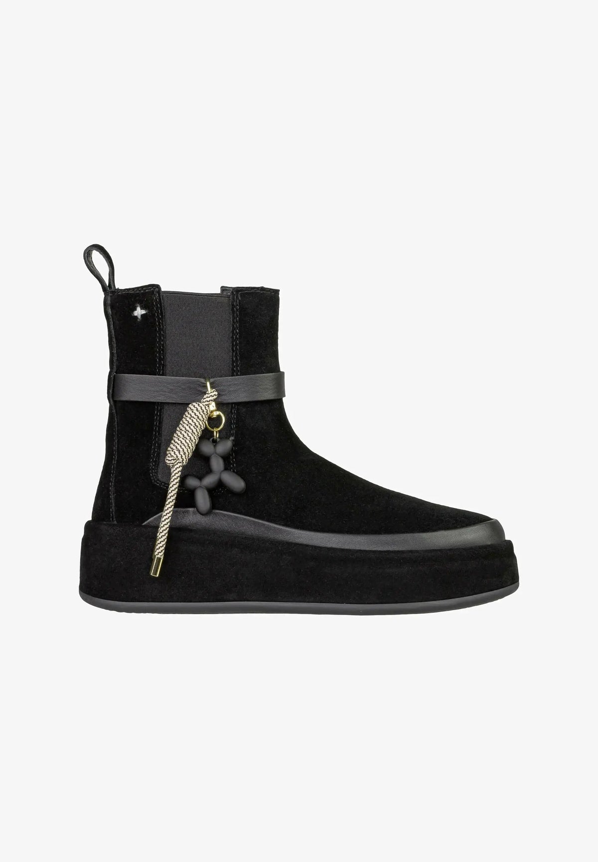 GIO+ ROSITA03 ANKLE BOOT COMBI BLACK by GIO+