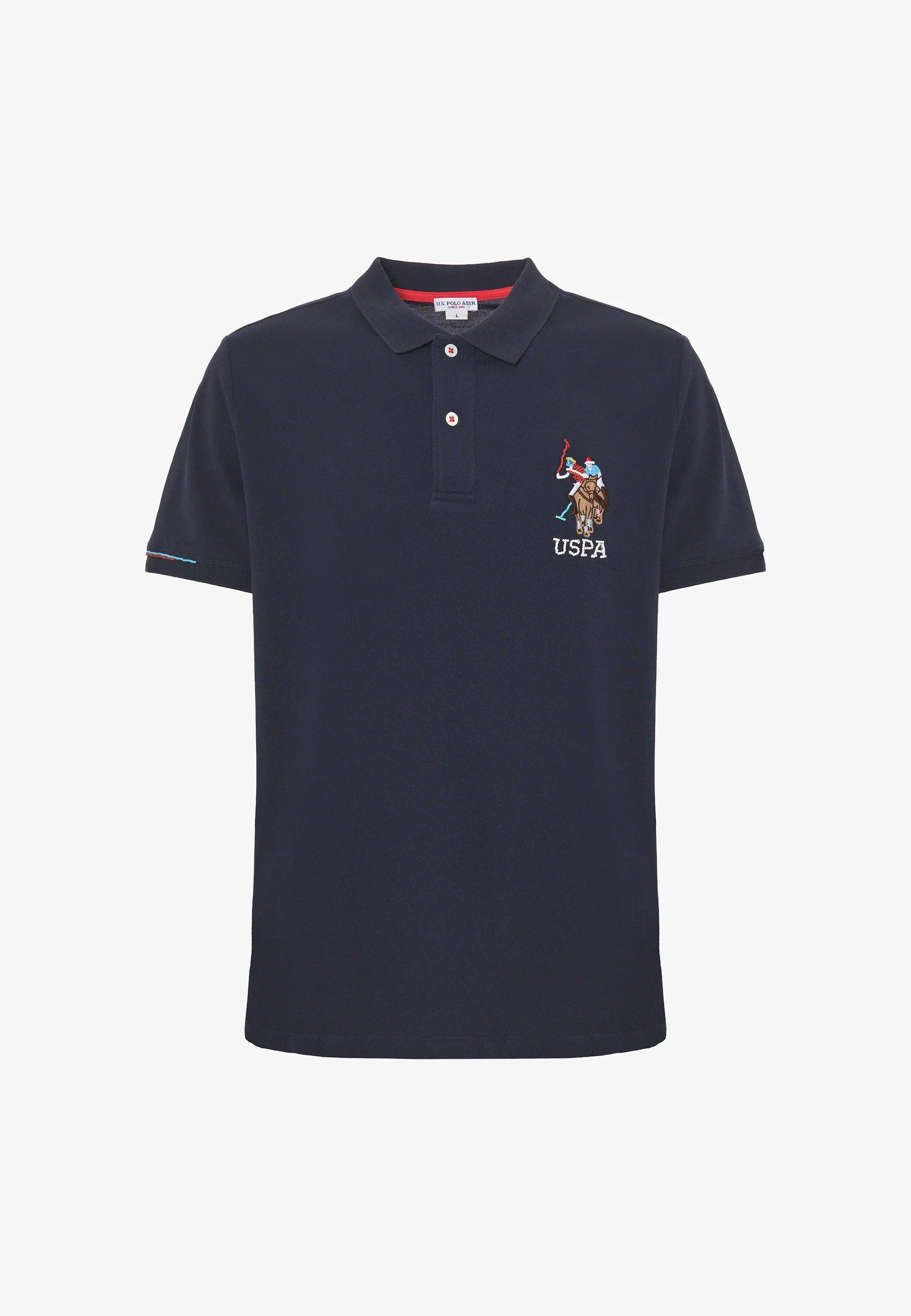 US POLO ASSN. FILL US41197007 179 POLO AVEC LOGO PIQUÉ COLORÉ
