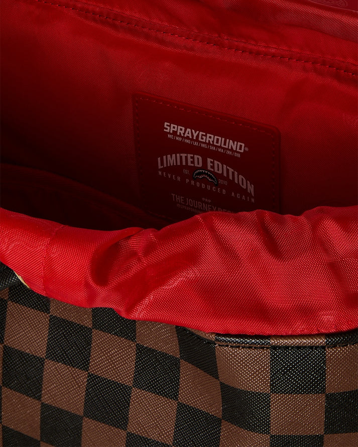 SPRAYGROUND B8897  BACKPACK RED REDEMPTION MONTE CARLO