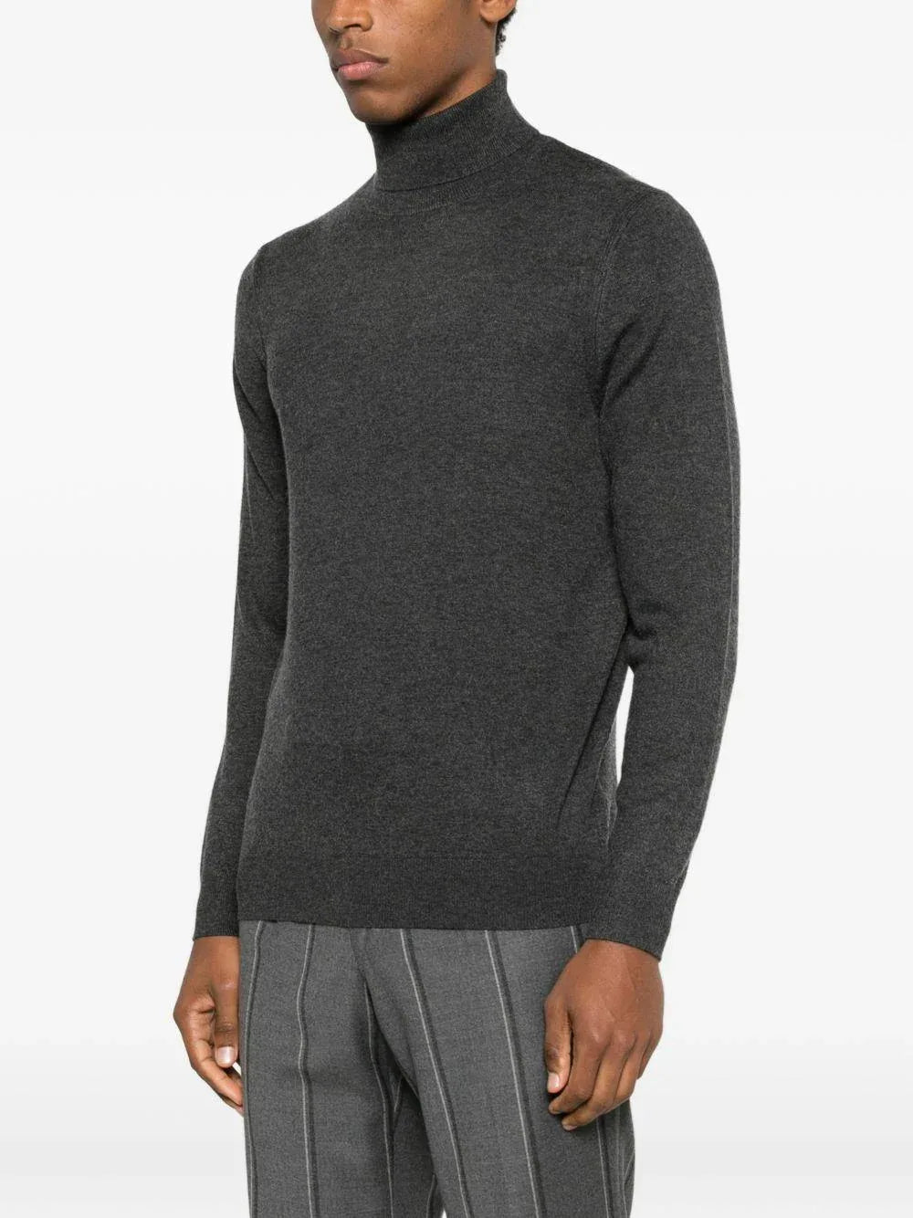 DIKTAT DK97003 GRIGIO TURTLENECK KNIT - Atelier Fratelli Carbè