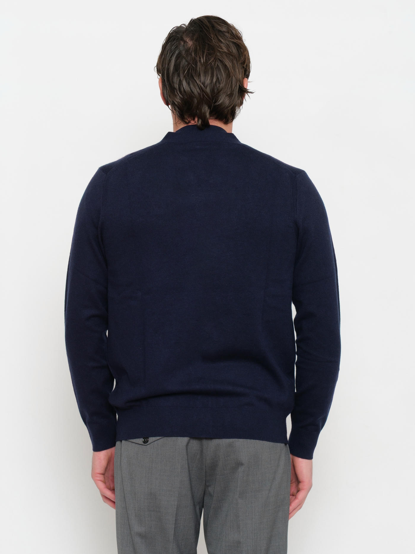 DIKTAT DK97004 BLU NOTTE CARDIGAN - Atelier Fratelli Carbè