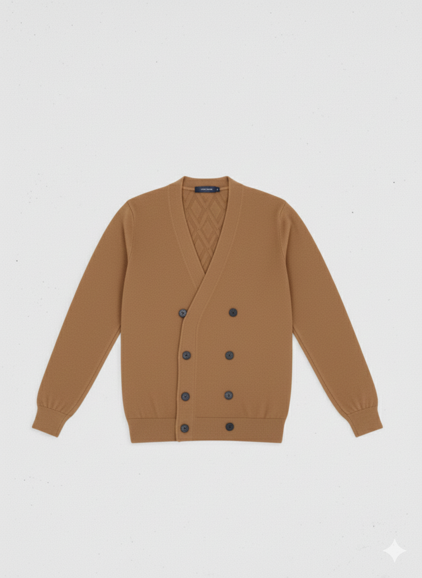 DIKTAT DK97007 CAMMELLO CARDIGAN - Atelier Fratelli Carbè