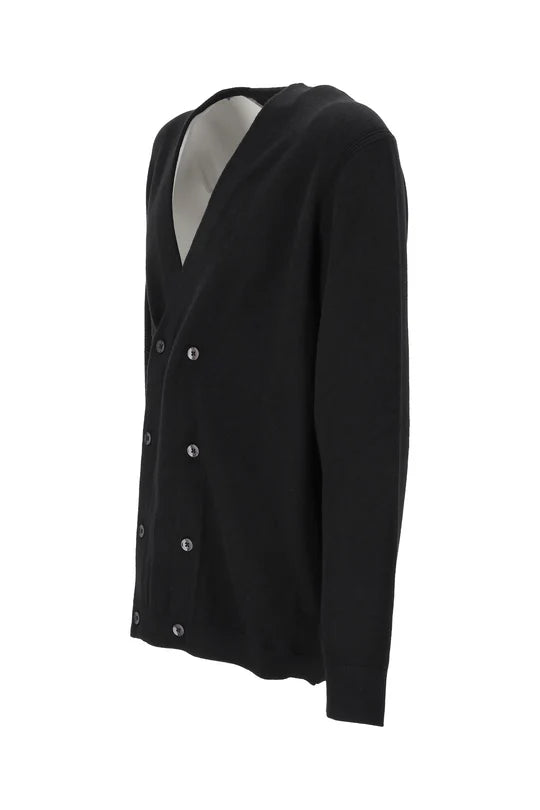 DIKTAT DK97007 NERO CARDIGAN - Atelier Fratelli Carbè