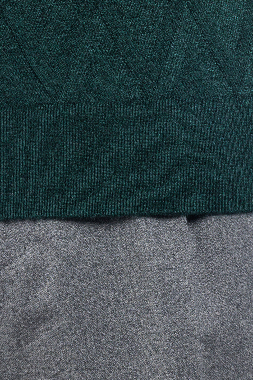 DIKTAT DK97025 VERDE BOSCO KNIT MAGLIA INTERSI T.U - Atelier Fratelli Carbè