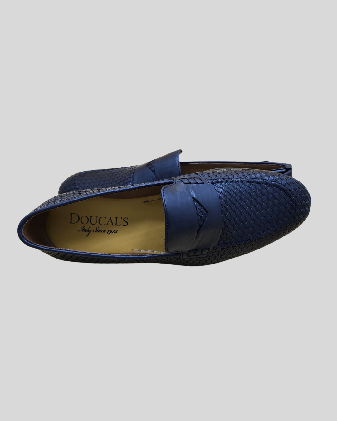 DOUCAL'S DU3265PANNUF262NB00  LOAFER PENNY ADLER INTRECCIO PELLE - Atelier Fratelli Carbè