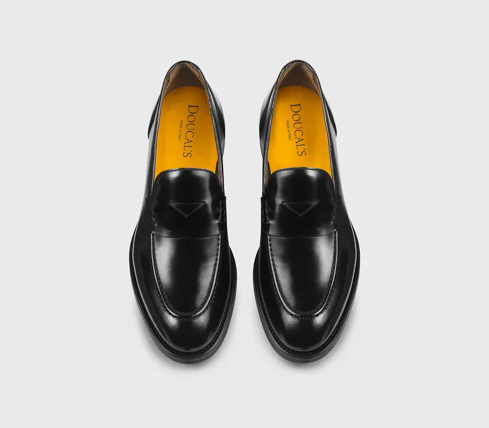 DOUCAL'S DU3268ORVNUY007NN00  LOAFER PENNY ADLER CU HORSE NE - Atelier Fratelli Carbè