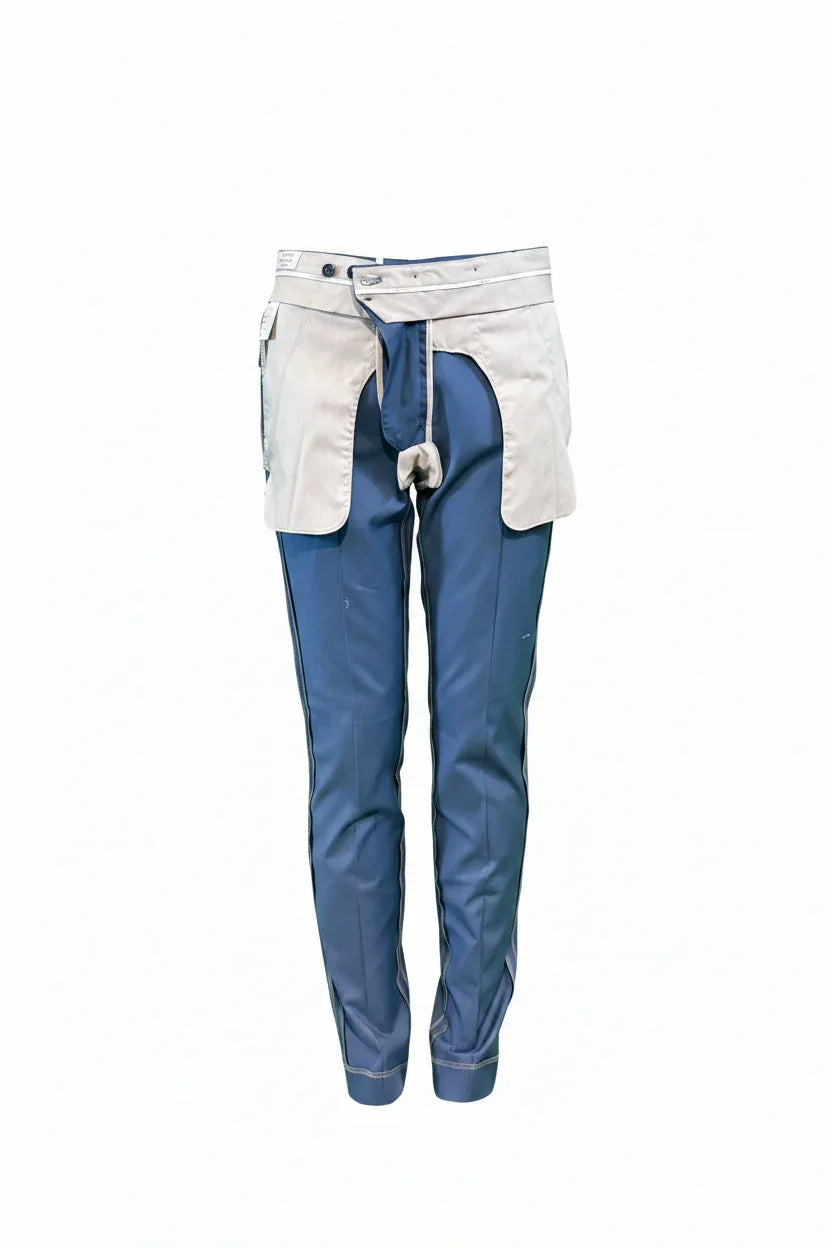 BERWICH MORELLO CRASOSILK INDIGO TROUSER TX AMERICA