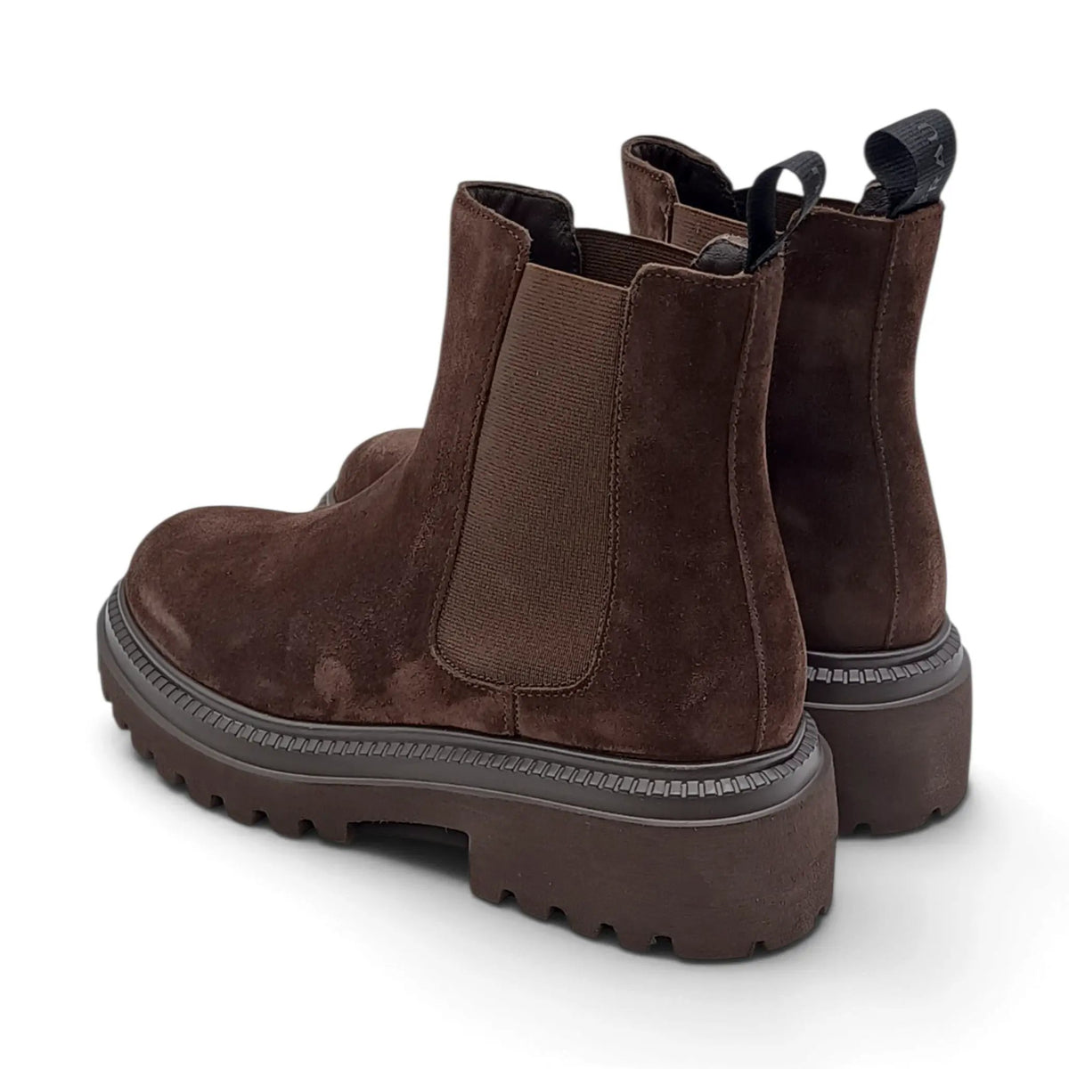 FRAU Ankle Boot A78C3 Cacao - Vista retro e tirante