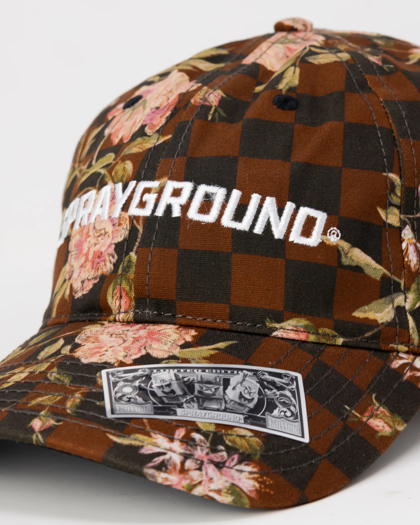 SPRAYGROUND SP6630FWR CAP CHECK FLOWER CAP