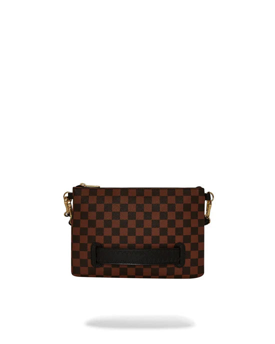 SPRAYGROUND B7841  CLUTCH SAWTOOTH SHARKS IN PARIS CROSSOVER CLUTCH - Atelier Fratelli Carbè