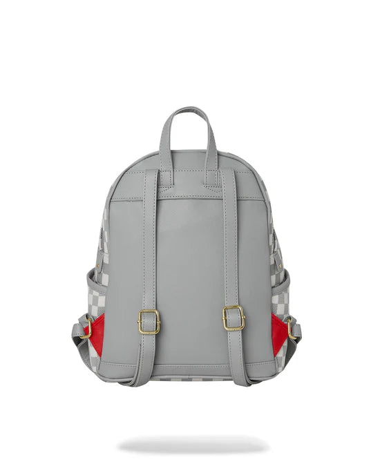 SPRAYGROUND B7849  BACKPACK KNIT SHARKS IN PARIS IN CREAM SAVAGE - Atelier Fratelli Carbè
