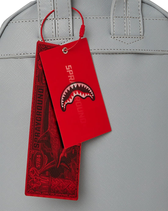 SPRAYGROUND B7849  BACKPACK KNIT SHARKS IN PARIS IN CREAM SAVAGE - Atelier Fratelli Carbè