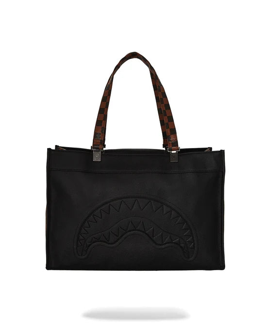 SPRAYGROUND T8020  SHOULDER BAG DOSE OF CHECK DEUX TORTUGA TOTE - Atelier Fratelli Carbè