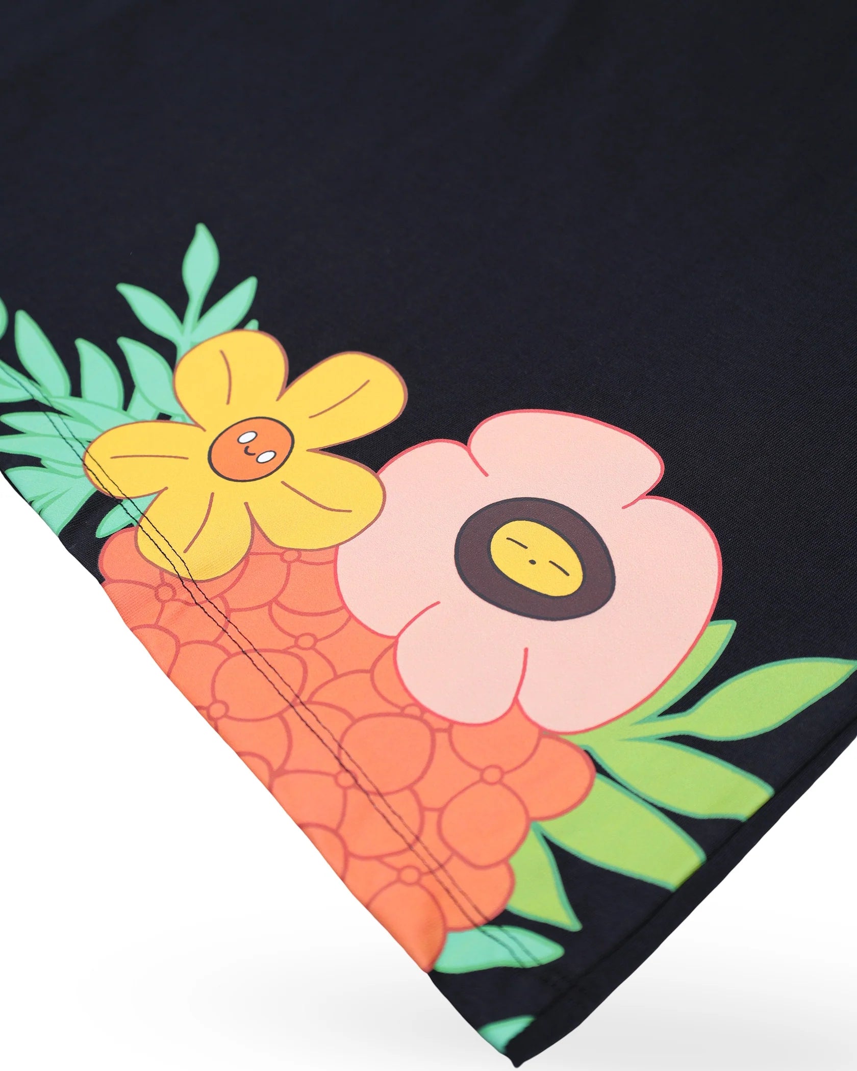 SPRAYGROUND SP861BLK  T-SHIRT WTF SKULL VOER T-SHIRT BLK