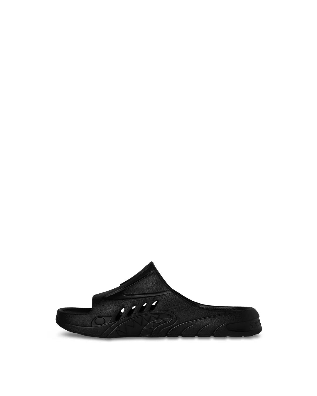 SPRAYGROUND 910S006080  SLIDES SHARKSLIDE BLACK
