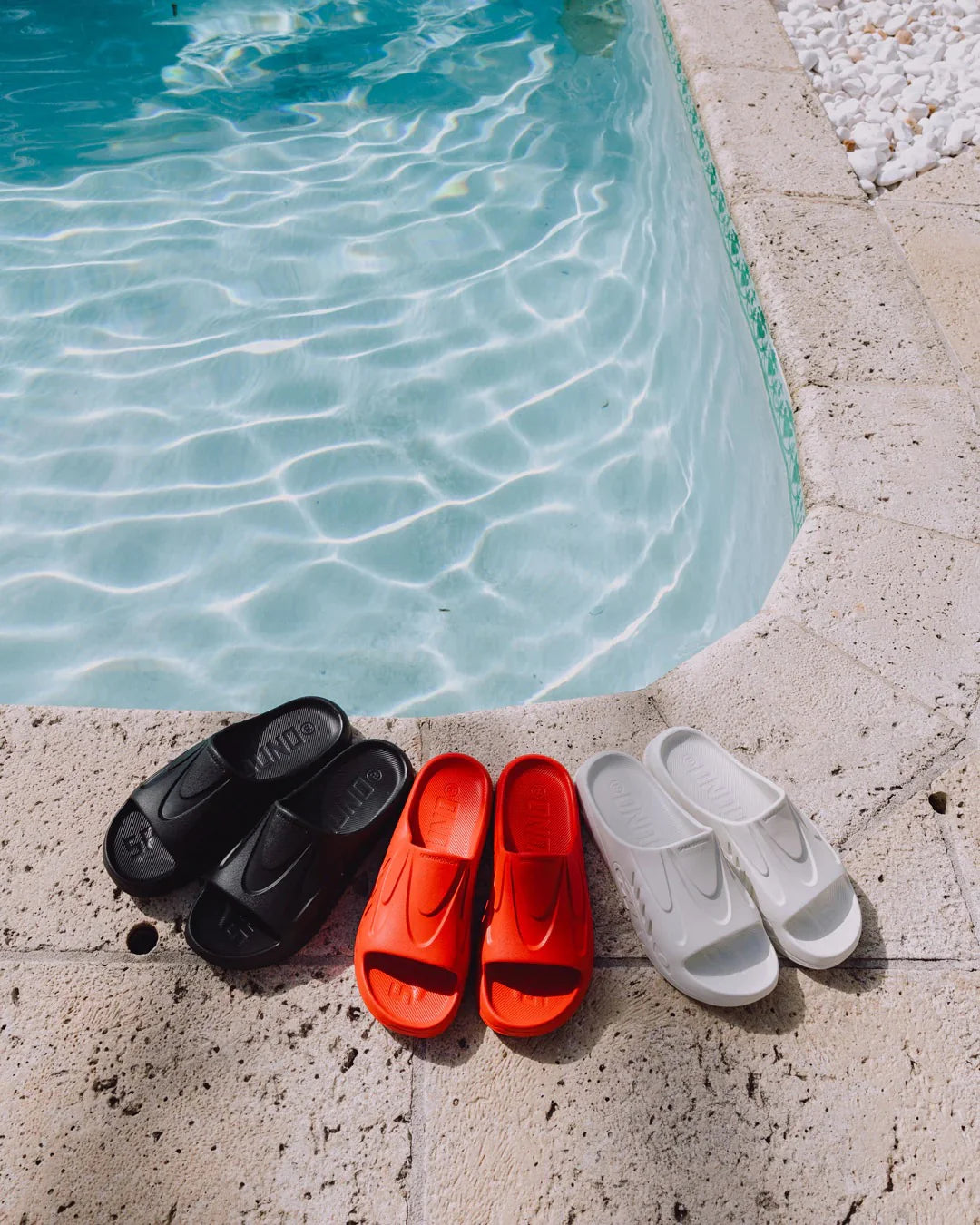 SPRAYGROUND 910S006080  SLIDES SHARKSLIDE BLACK