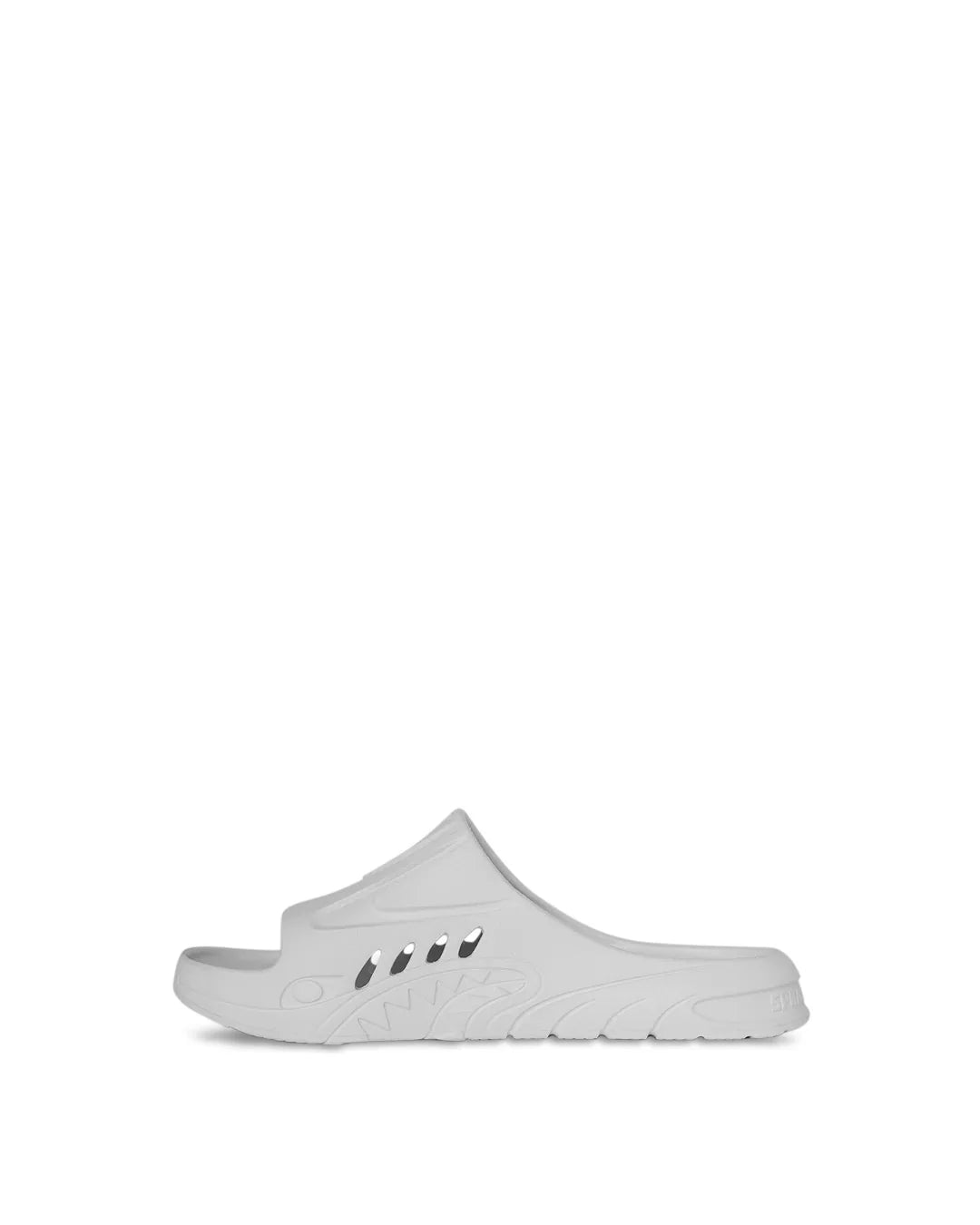 SPRAYGROUND 910S005980  SLIDES SHARKSLIDE WHITE