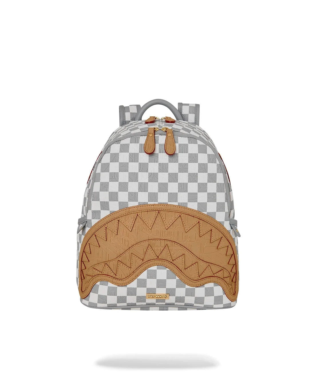 SPRAYGROUND B9396  BACKPACK EMBOSSED CREAM CHECK SAVAGE