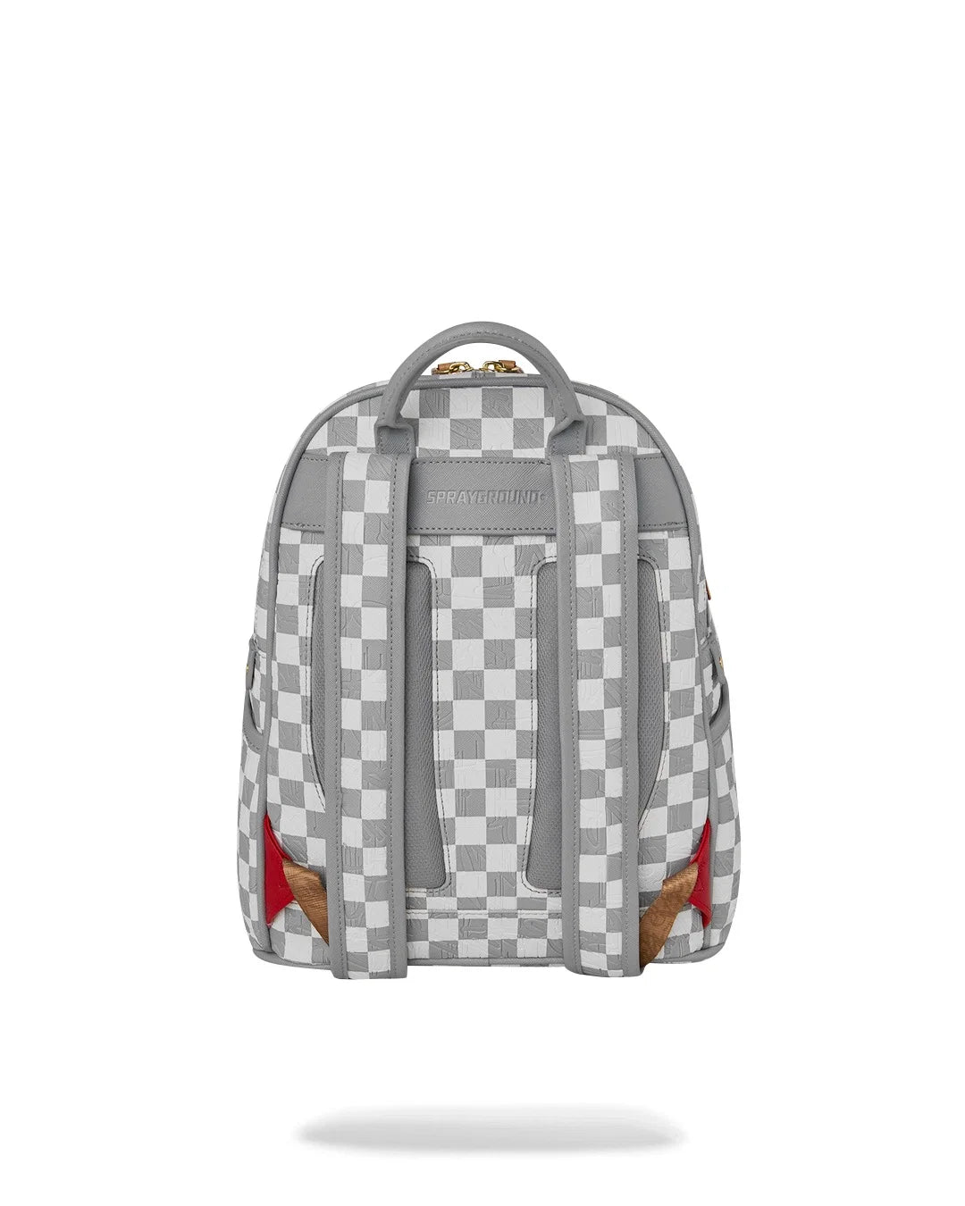 SPRAYGROUND B9396  BACKPACK EMBOSSED CREAM CHECK SAVAGE