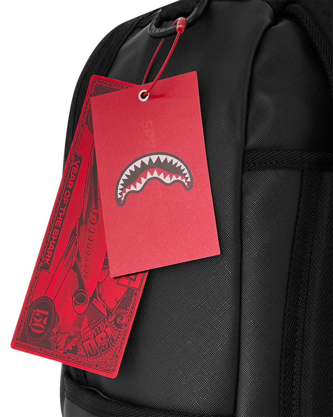 SPRAYGROUND B8422  BACKPACK LUX BLACK GHOST DRIP BACKPACK