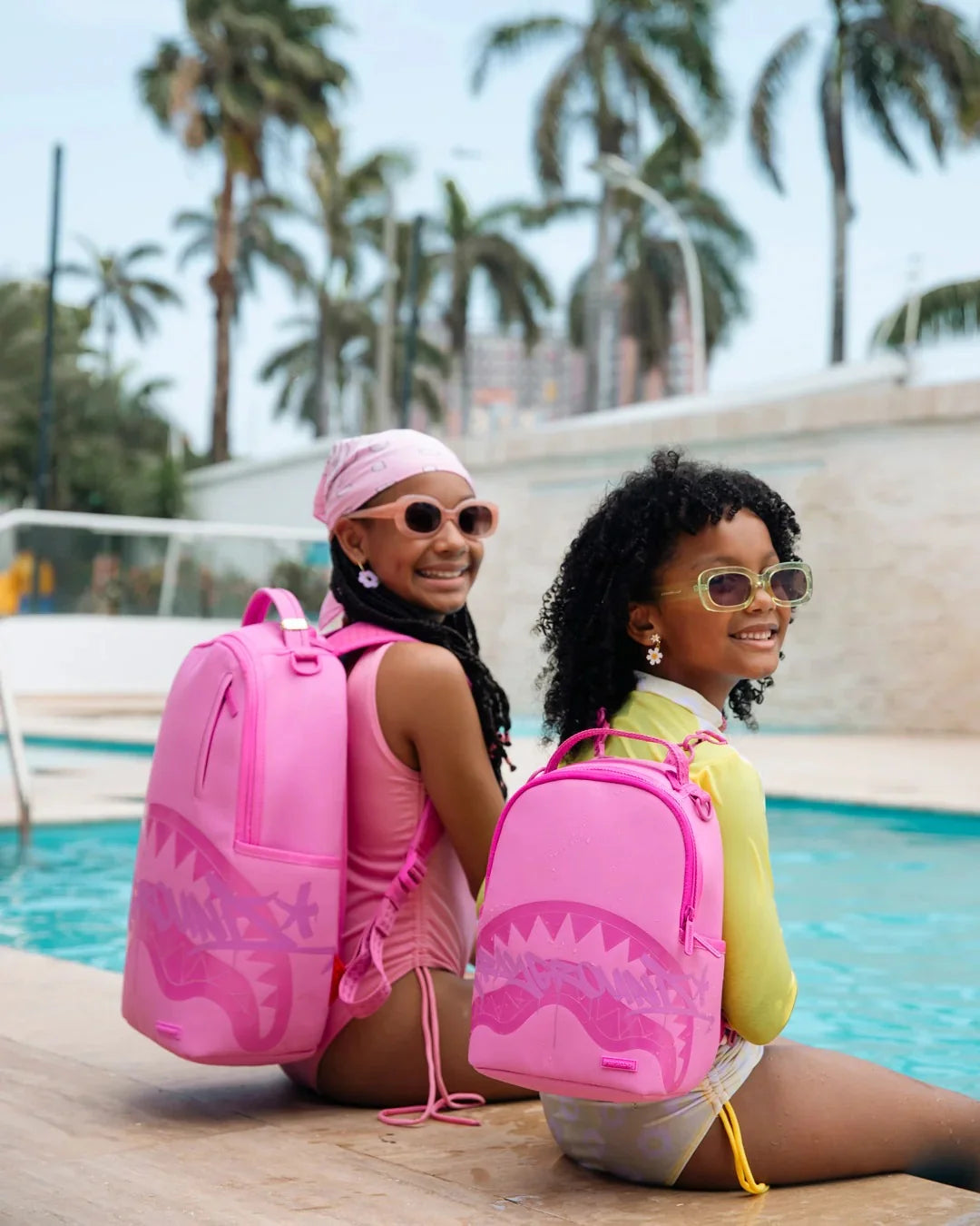 SPRAYGROUND B9451  BACKPACK PINK GHOST DRIP MINI