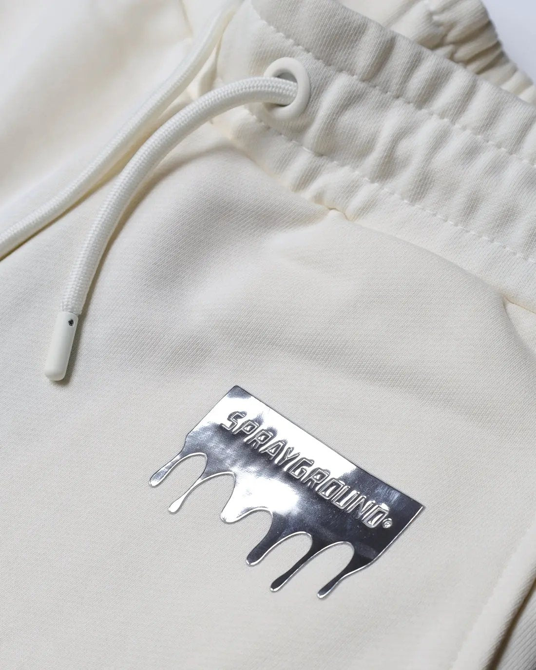 SPRAYGROUND Pantalone tuta Silver Drip Over Ivory - Vista posteriore