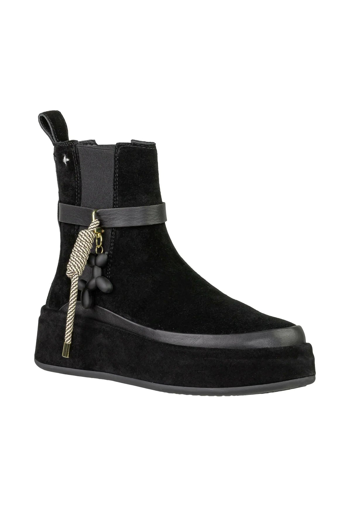 GIO+ ROSITA03 ANKLE BOOT COMBI BLACK by GIO+