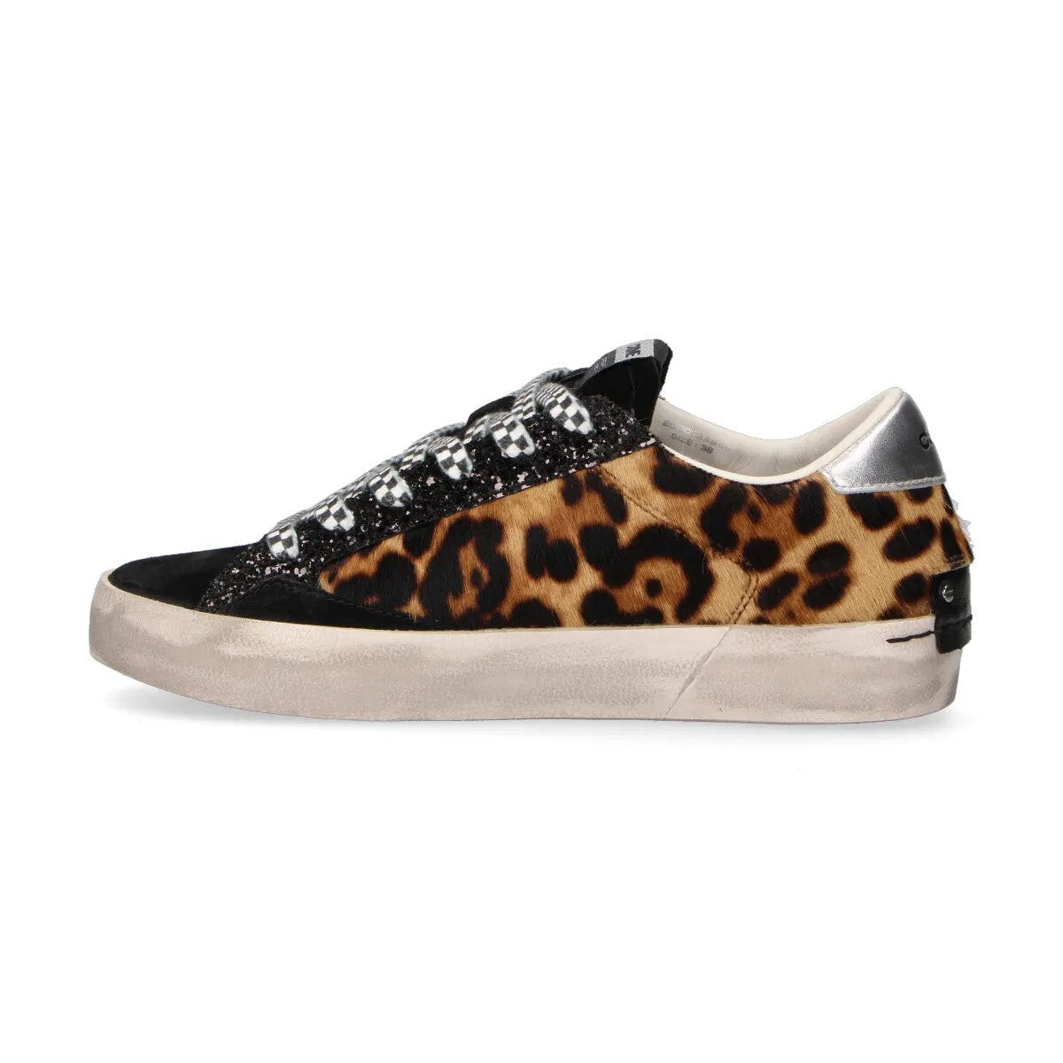 Crime London Distressed Sneaker Maculato 25007AA8.68 - Vista laterale interna