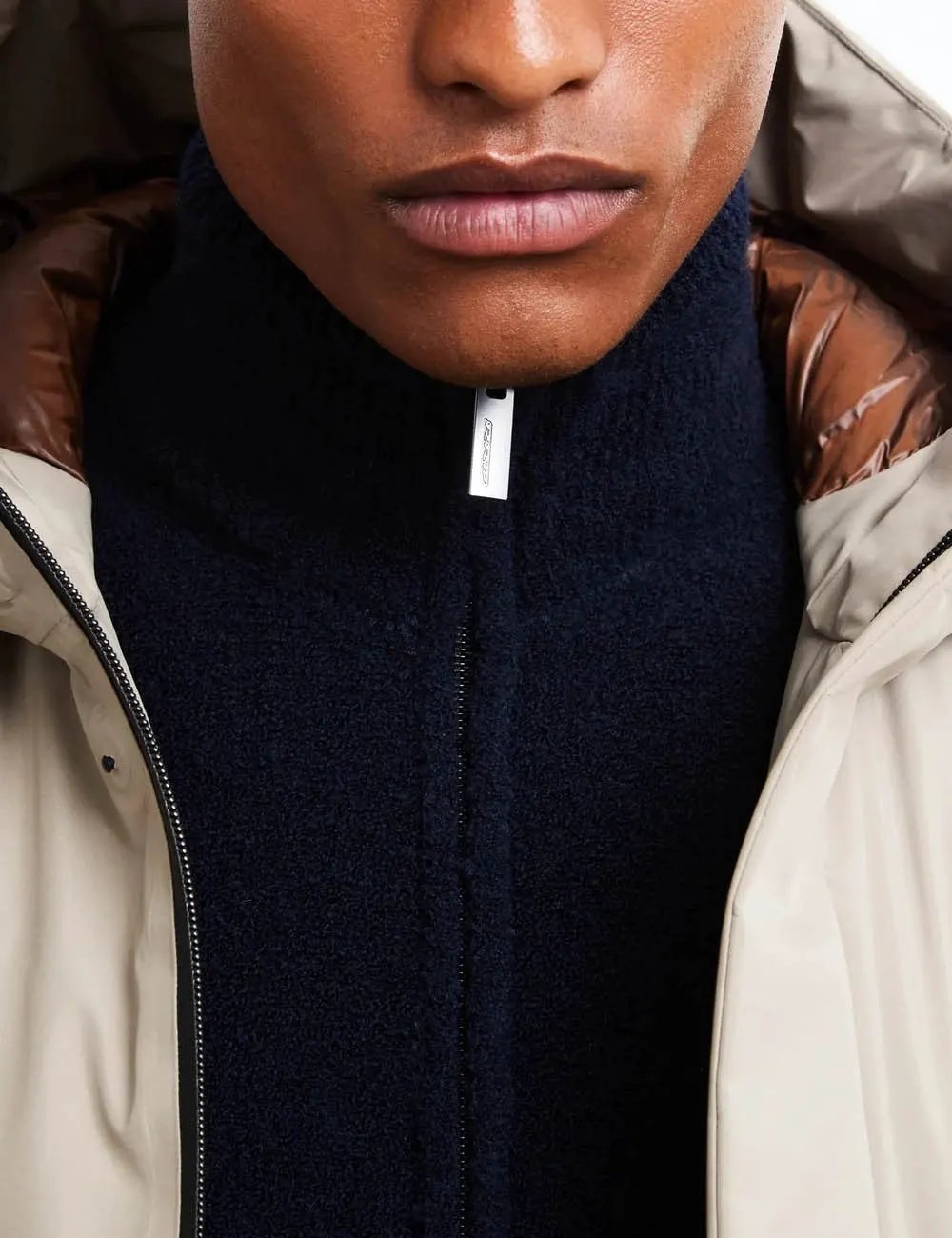 RRD Sing Floating Parka W26093 Blue Black - Retro